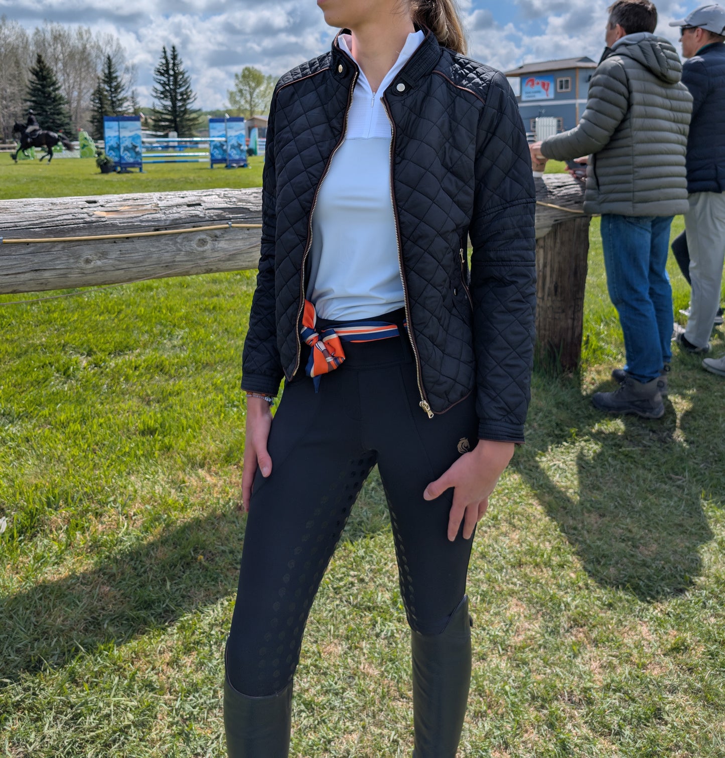 'Linnea' Women's Compression Full Seat Breeches