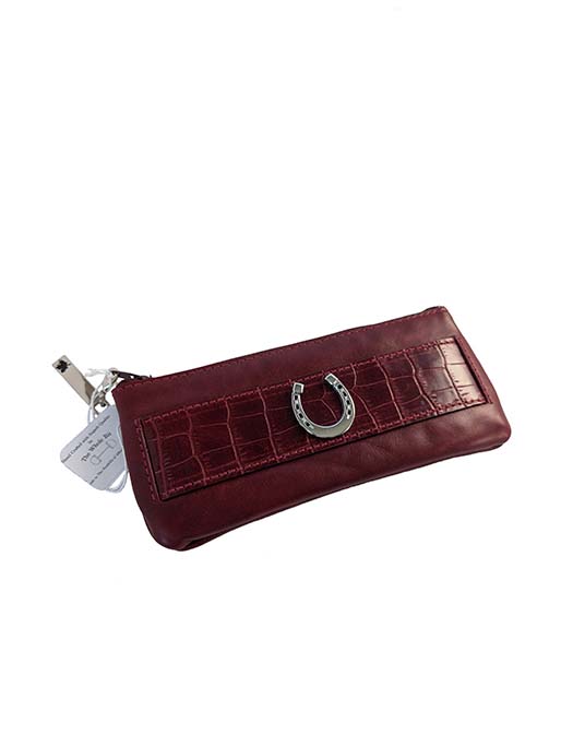 The Whole Bit Red Leather Wallet