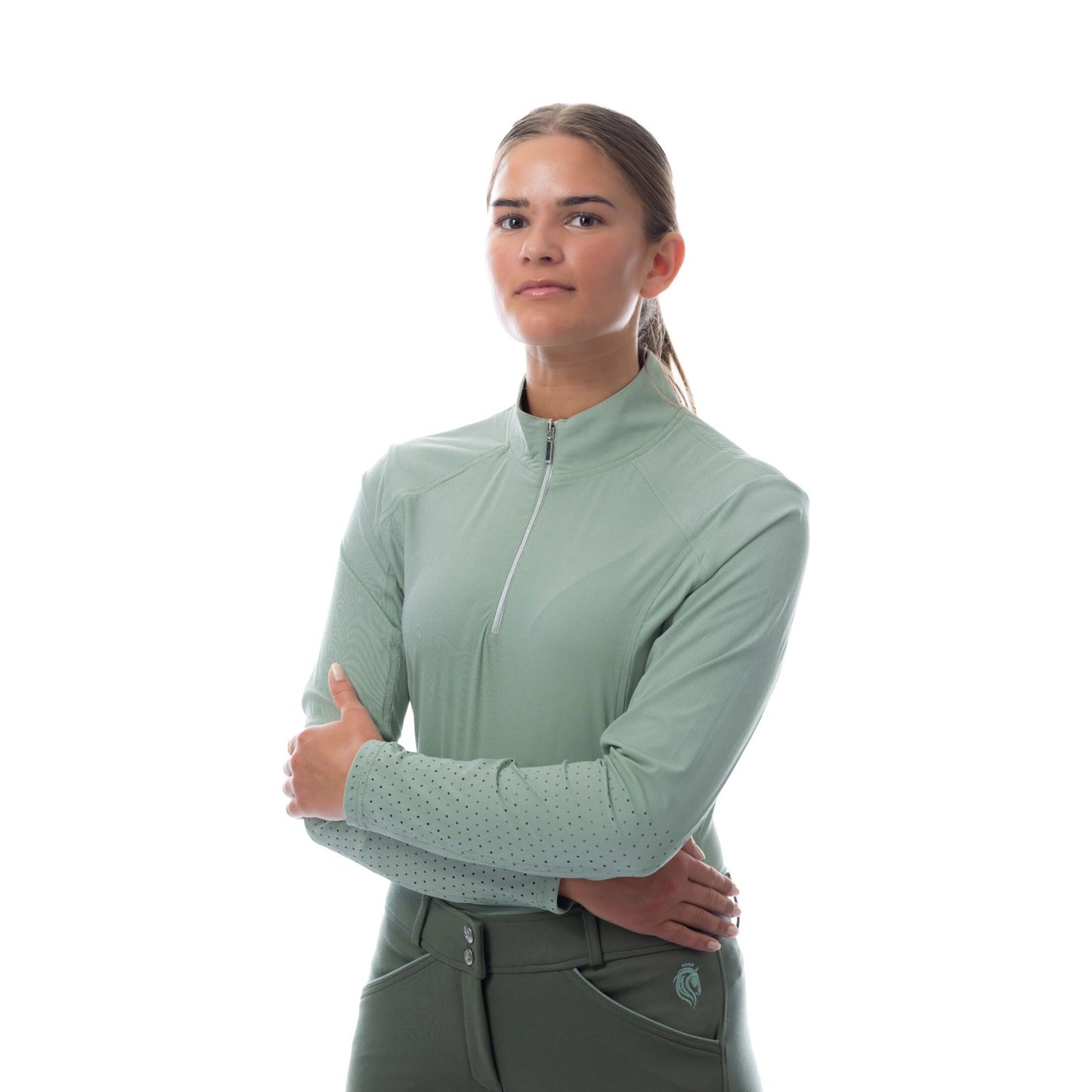 'Alexandra' Women's Ribbed Training Shirt