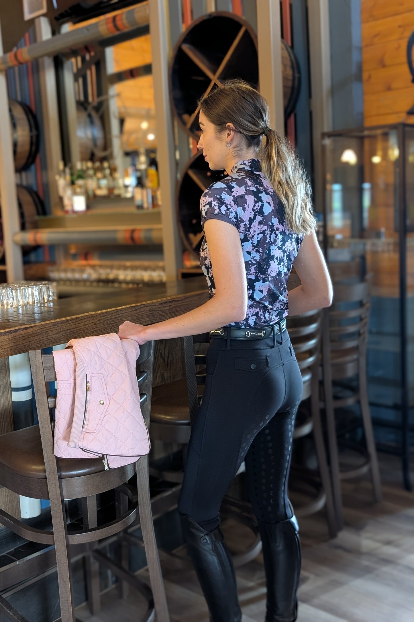 'Linnea' Women's Compression Full Seat Breeches