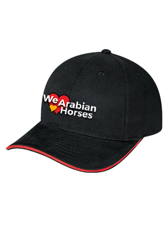 We Love Arabian Horses Ballcaps