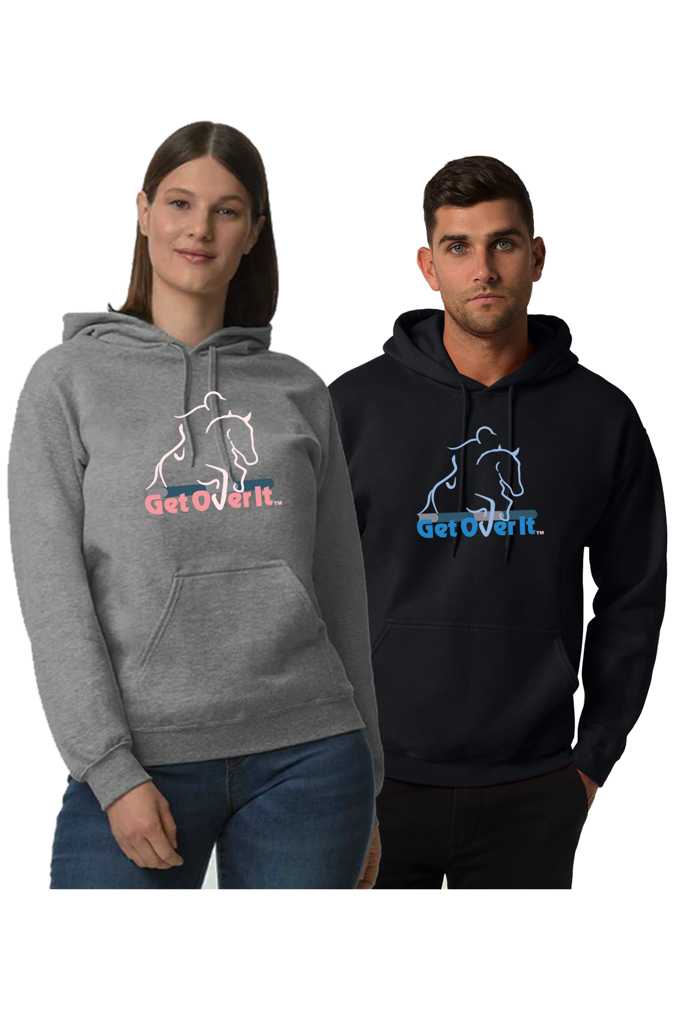 Get Over It 'Classic' Adult Pullover Hoody