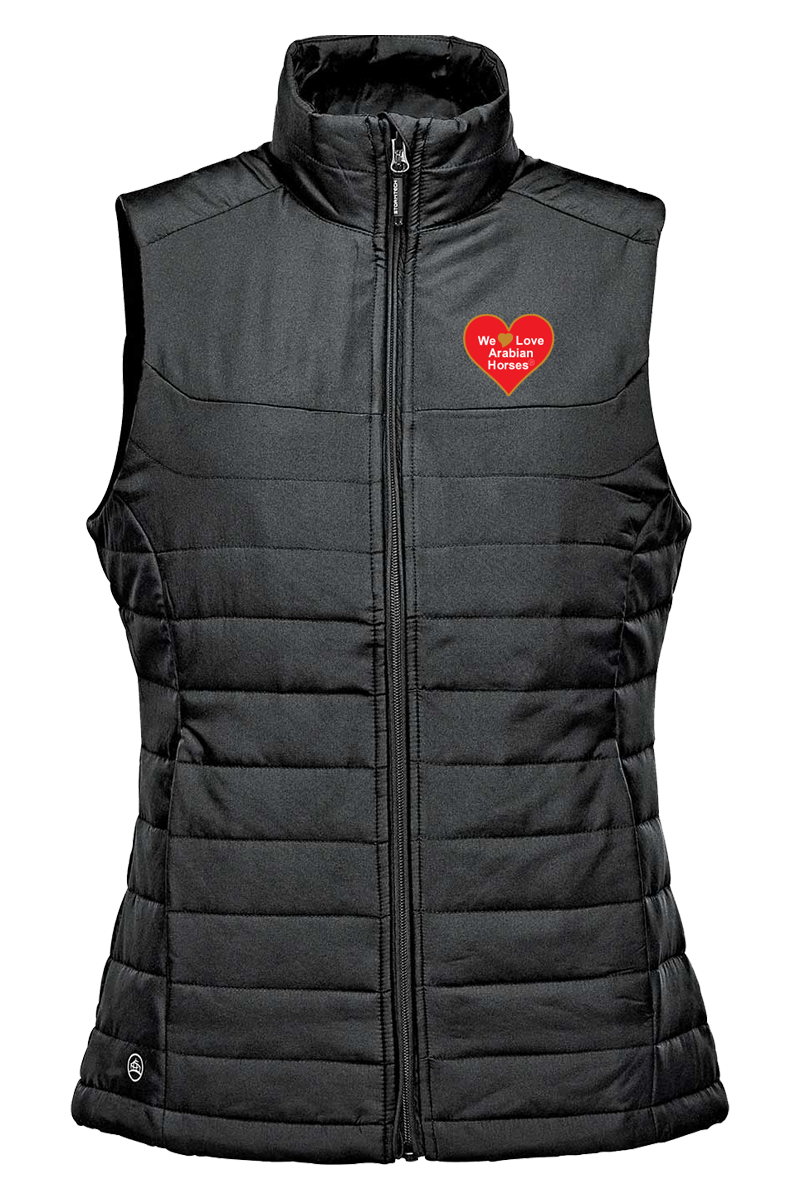 We Love Arabian Horses 'Nautilus' Quilted Vest