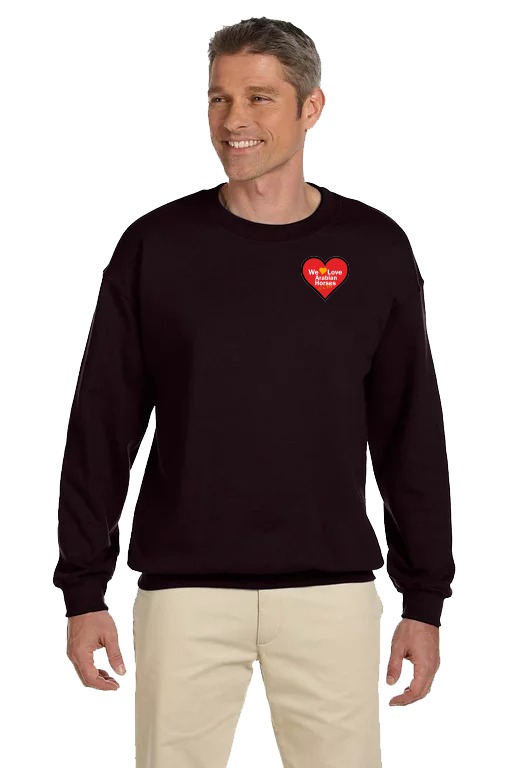 We Love Arabian Horses 'Crewneck' Sweatshirt