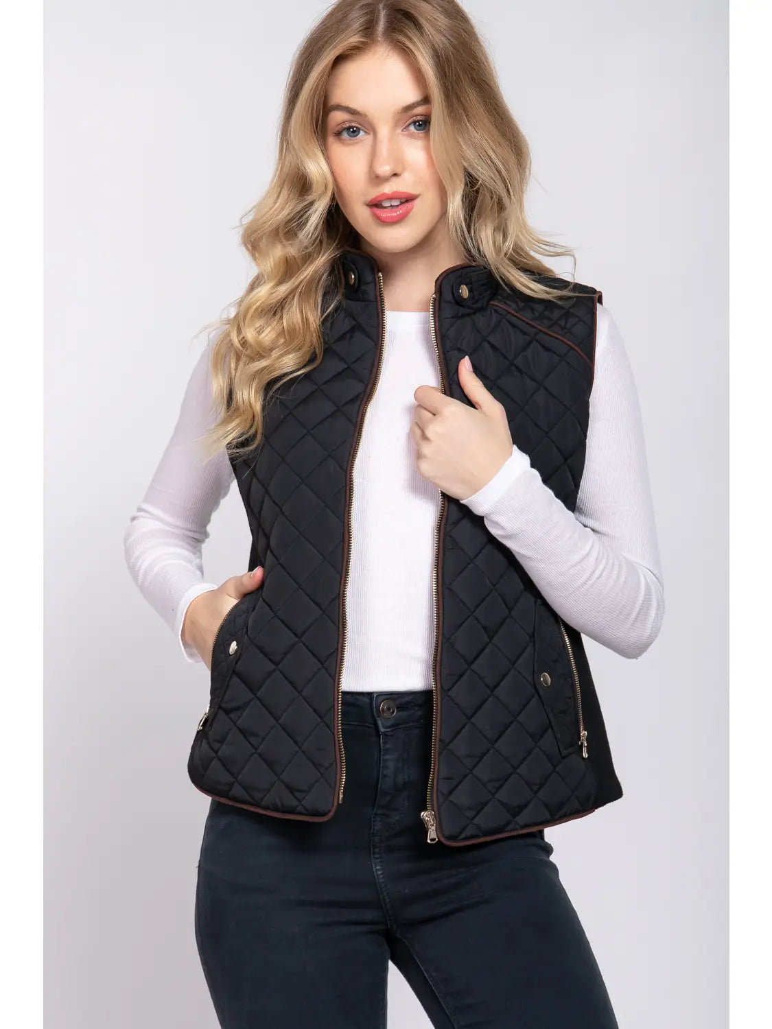 Quilted Padding Vest