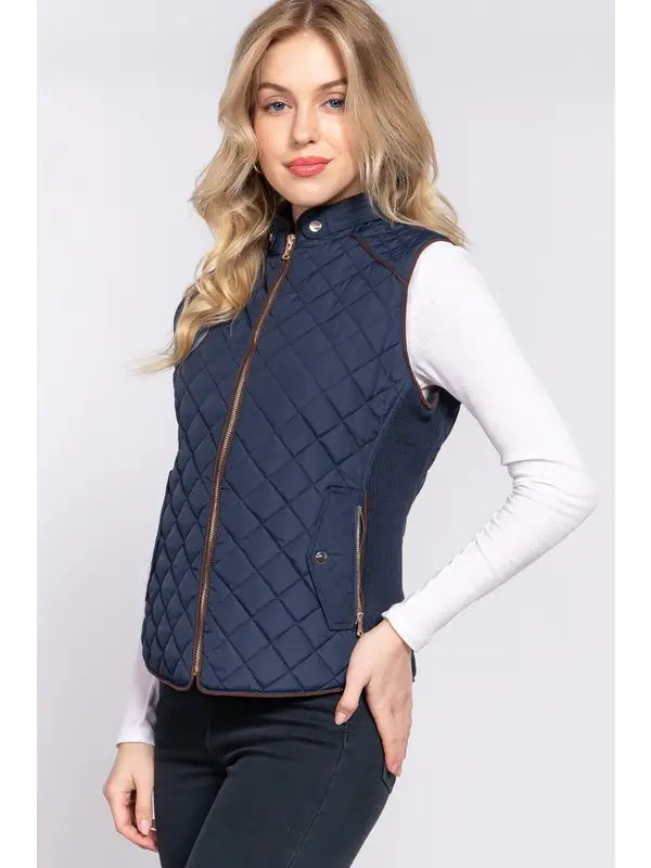 Quilted Padding Vest
