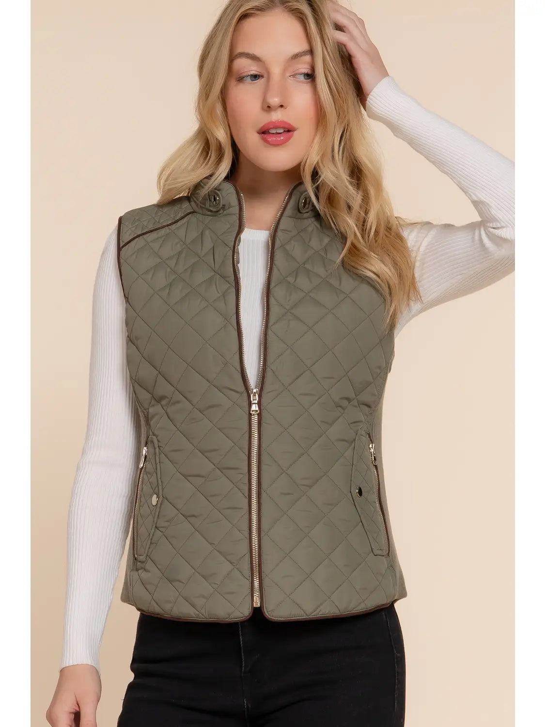 Quilted Padding Vest