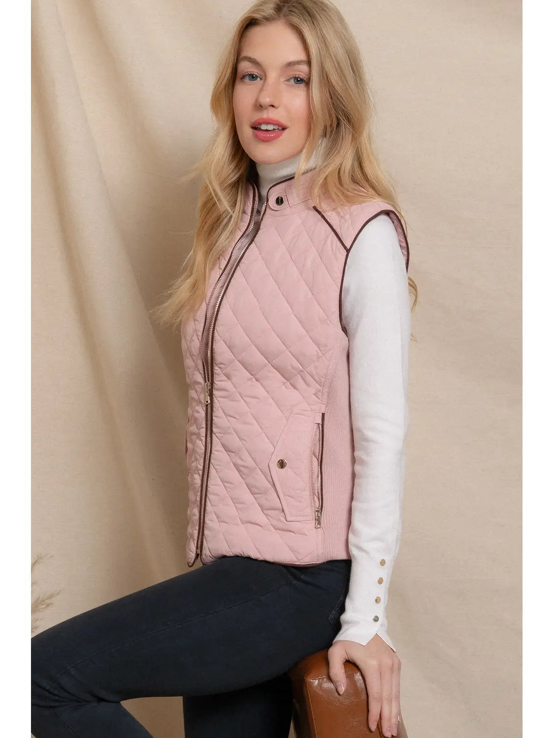 Quilted Padding Vest